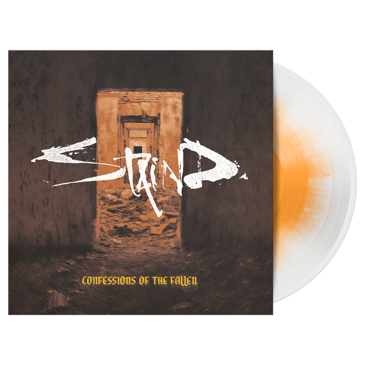 Lav aftensmad fordrejer Kridt Confessions Of The Fallen Vinyl (Clear with Orange Burst) – Staind Store