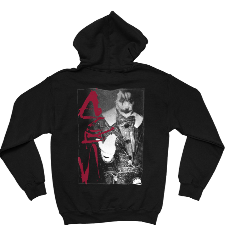 Custom Red Dysfunction Hoodie