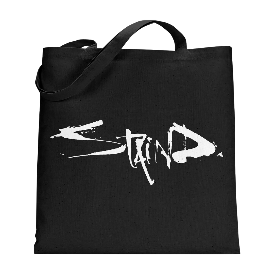 White Logo Tote