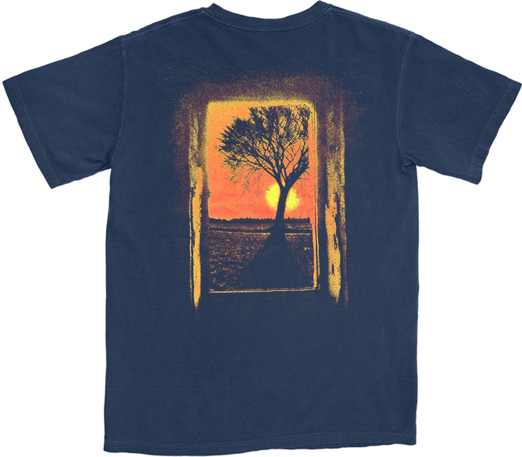 Confessions of the Fallen Navy Album Tee