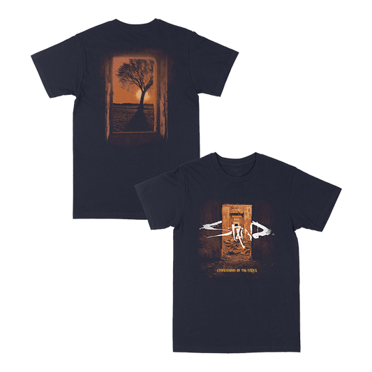 Confessions of the Fallen Album Cover Tee (Navy)