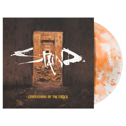 Confessions Of The Fallen Vinyl (Clear with Orange Splatter)